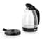 Better Chef 1.7L Cordless Electric Glass Tea Kettle